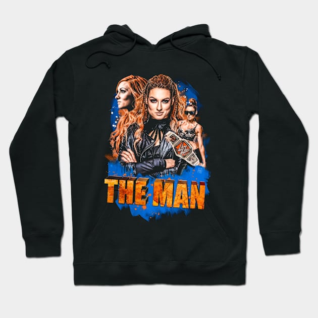 becky lynch Hoodie by lightsdsgn